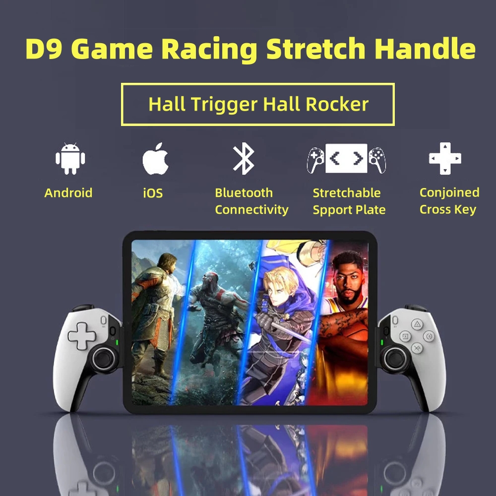 Pc Gaming Emulator - D9 Tablet Denetleyici Kablosuz Kolu Anahtarı
