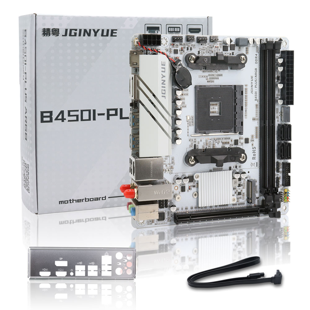 Pc Gaming Ryzen - B450I PLUS ARGB Mini ITX Anakart,