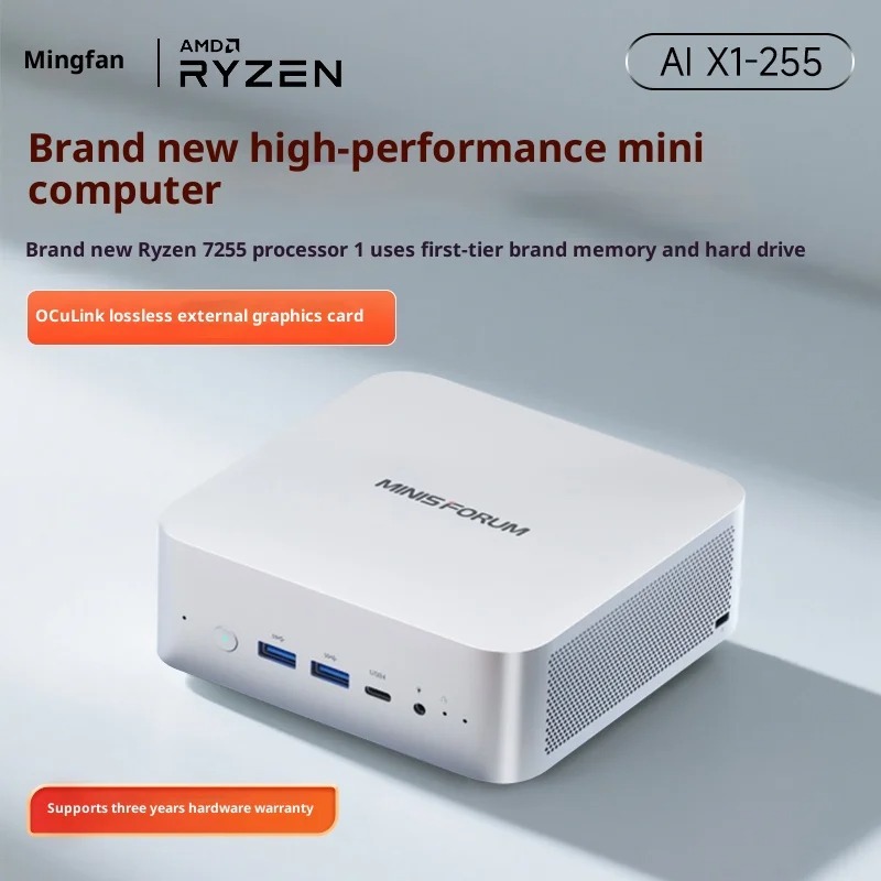 Pc Gaming Ryzen - MINISFORUM X1-255: Harici GPU, Oyun ve
