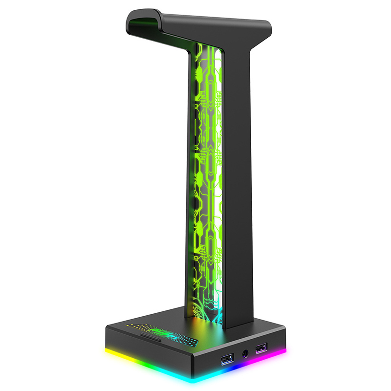 Gaming Headset - RGB Oyun Kulaklığı Standı Çift USB