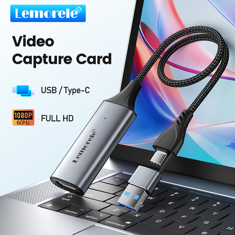 Capture Card Hdmi - Lemorele USB 2.0 Video Yakalama Kartı