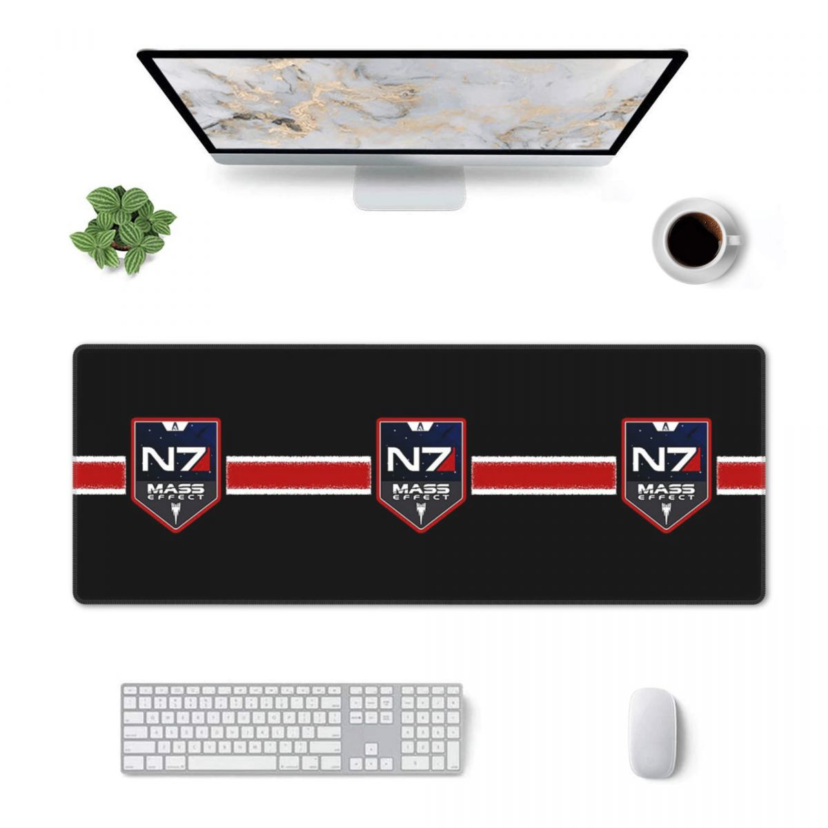 Pc Gaming Icon - Büyük Boy Mouse Pad N7 Yeni