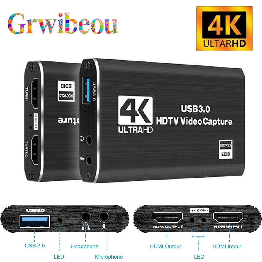 Capture Card Hdmi - 4K USB 3.0 Video Yakalama Kartı