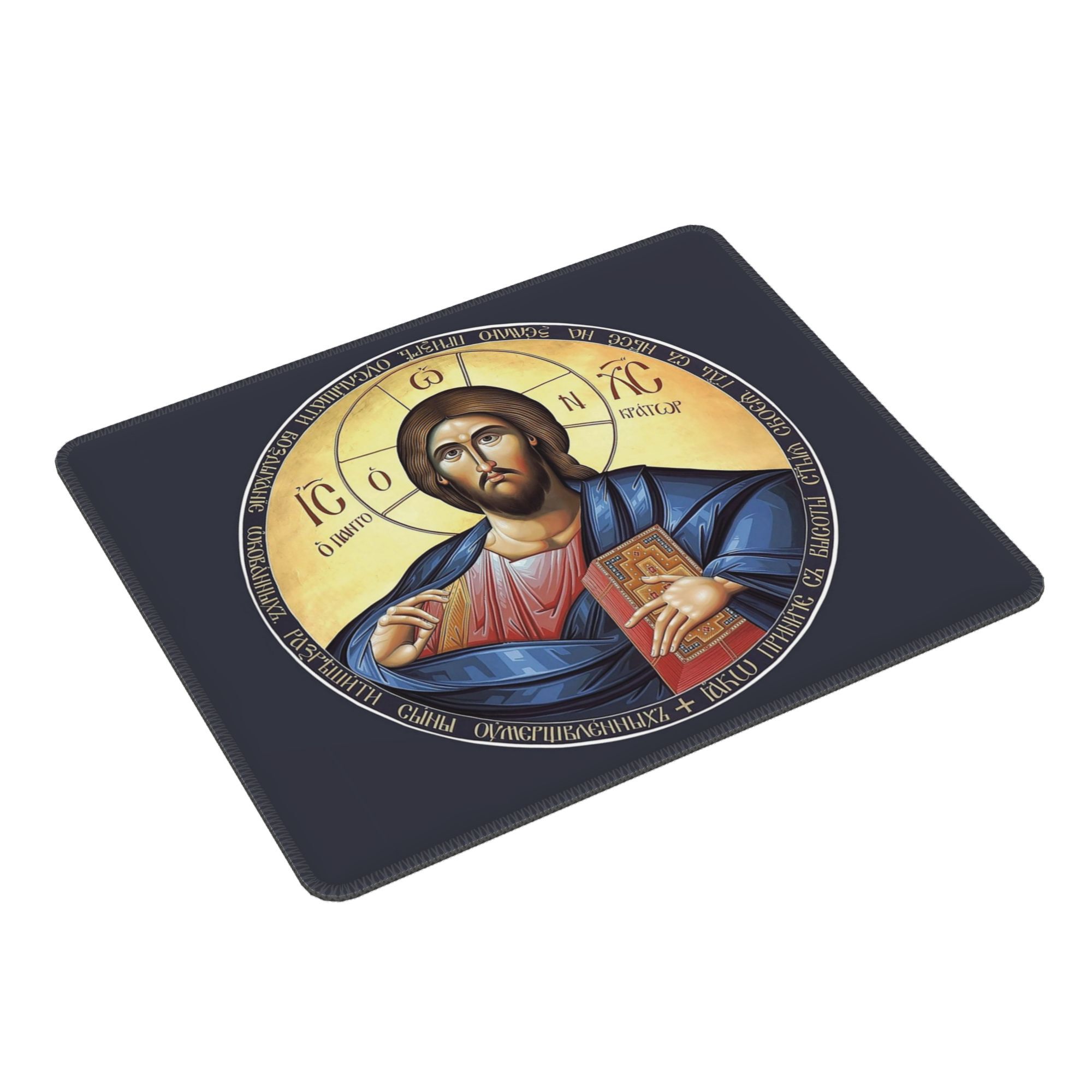 Pc Gaming Icon - Mesih Pantokratör Ortodoks Simge Mouse Pad