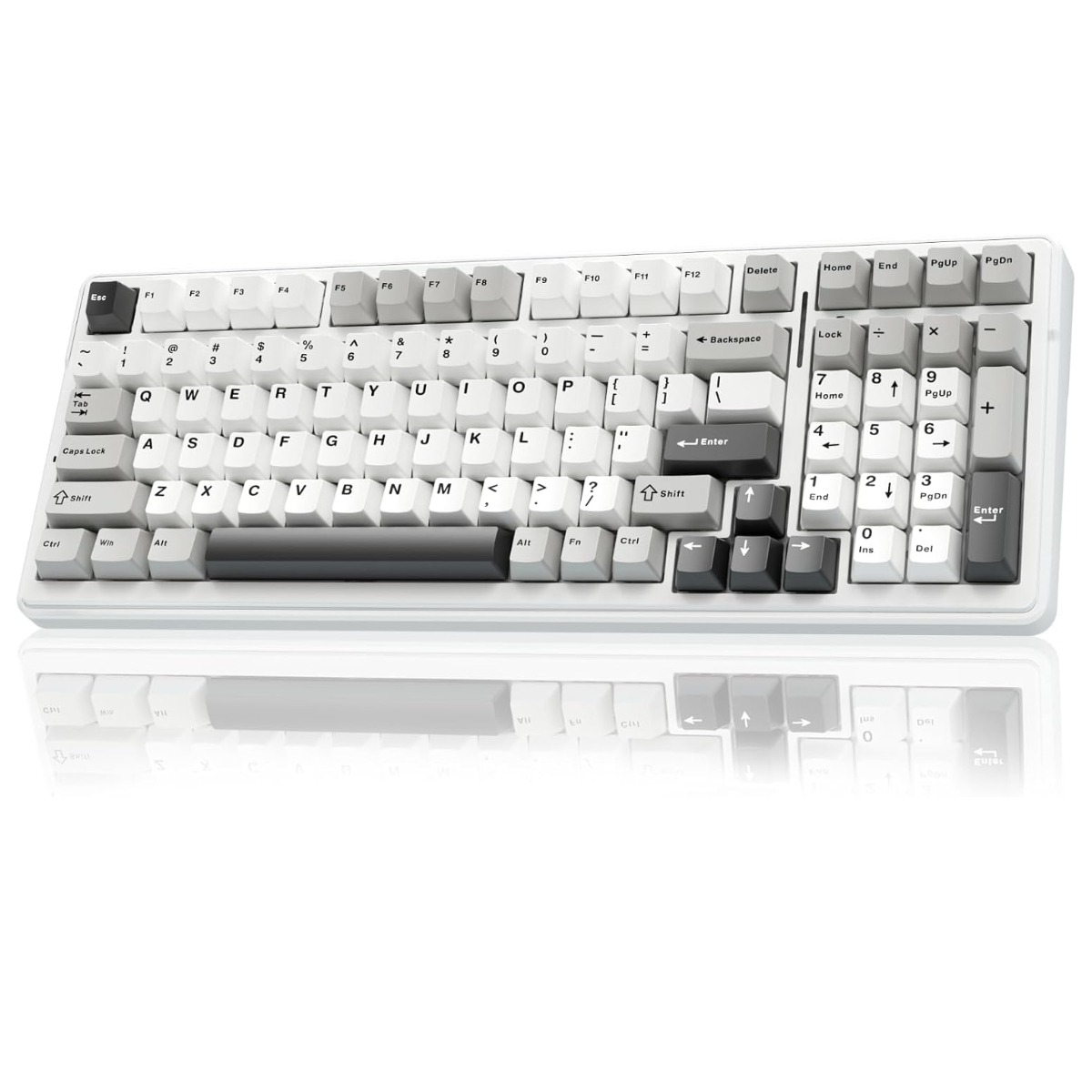 Pc Gaming Gigabyte - AULA F99pro RGB Kablosuz Mekanik Klavye,