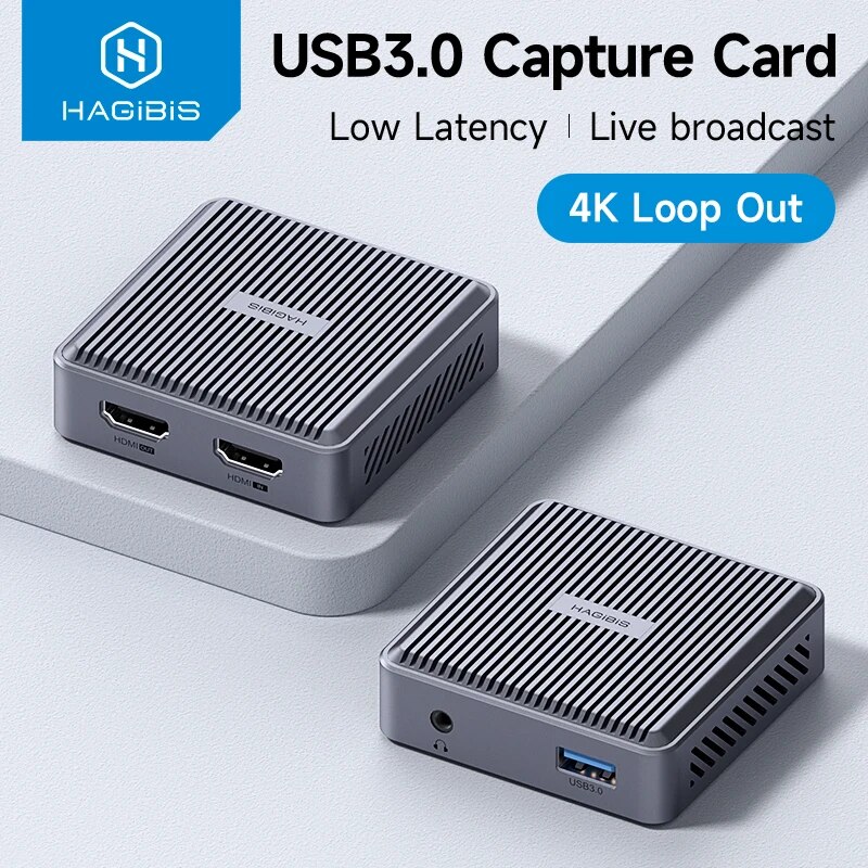 Capture Card Hdmi - Hagibis 4K HDMI uyumlu Video oyun