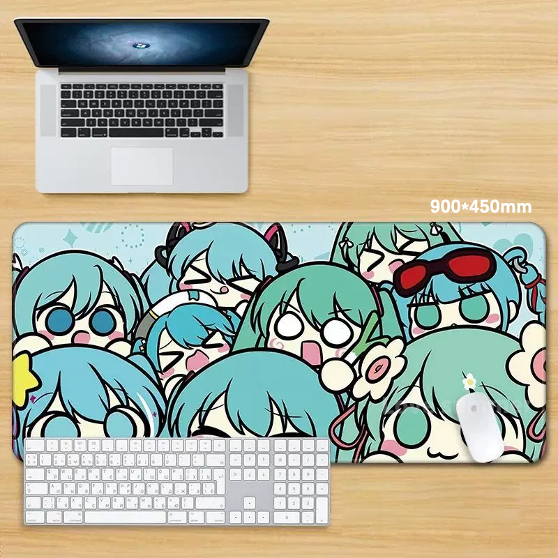 Anime Mouse Pad Oyuncu Klavye  - Pc Gaming Hatsune Miku incelemesi ve fiyatı