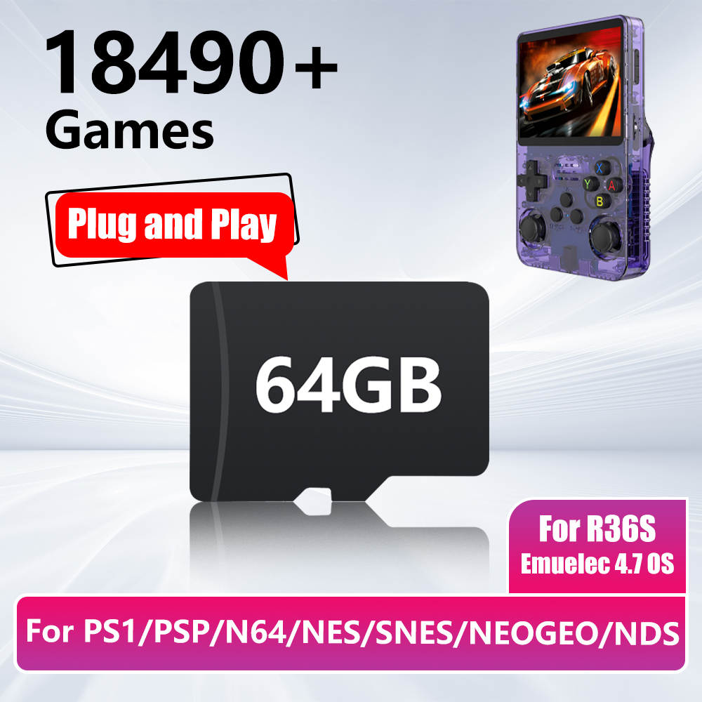 R36S Oyun Konsolu için 64GB Oy - Pc Gaming Emulator incelemesi ve fiyatı