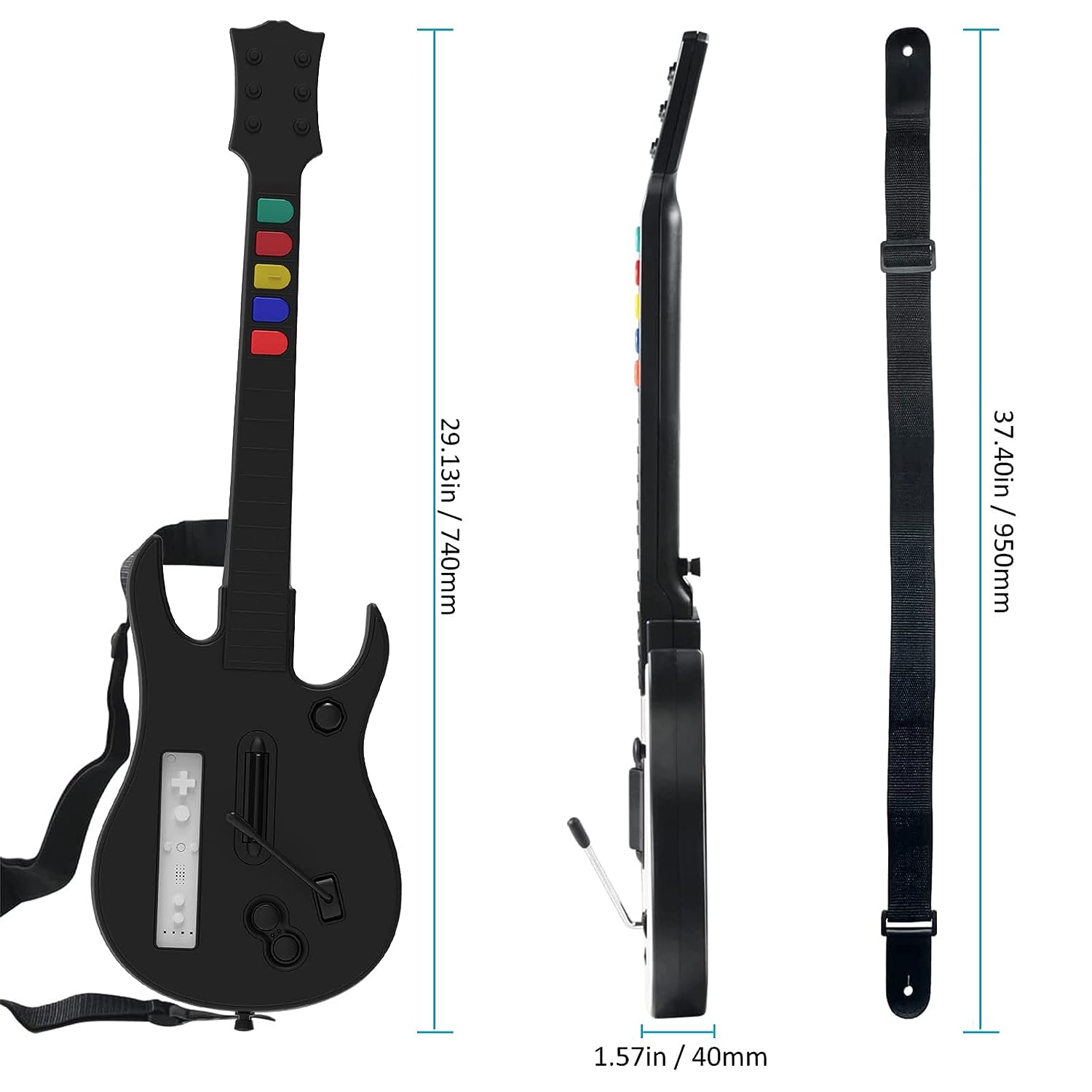 DOYO Wii gitar kahraman, Wii g - Pc Gaming Emulator incelemesi ve fiyatı