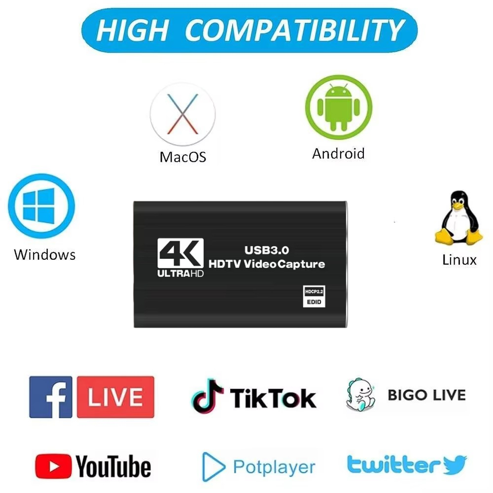 Roreta 4K USB 3.0 Video Yakala - Capture Card Hdmi incelemesi ve fiyatı