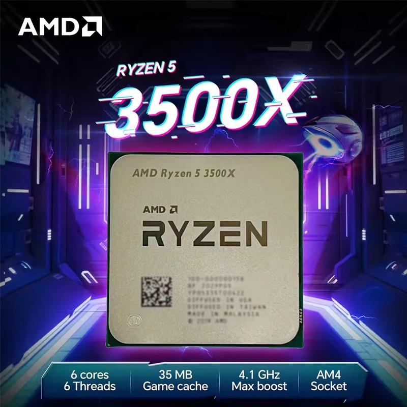 AMD Ryzen 5 3500X Masaüstü İşl - Pc Gaming Ryzen incelemesi ve fiyatı