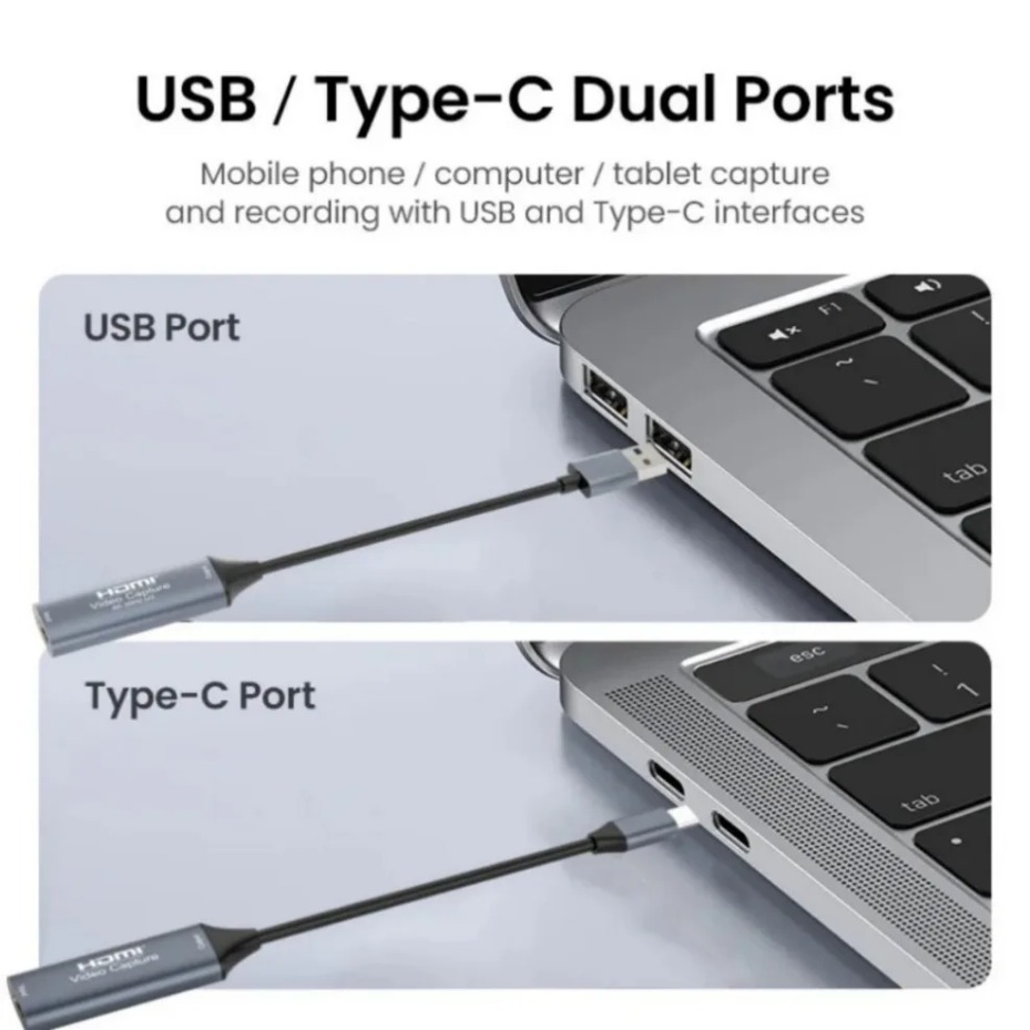 USB-C 2.0/3.0 HDMI Video Yakal - Capture Card Hdmi incelemesi ve fiyatı