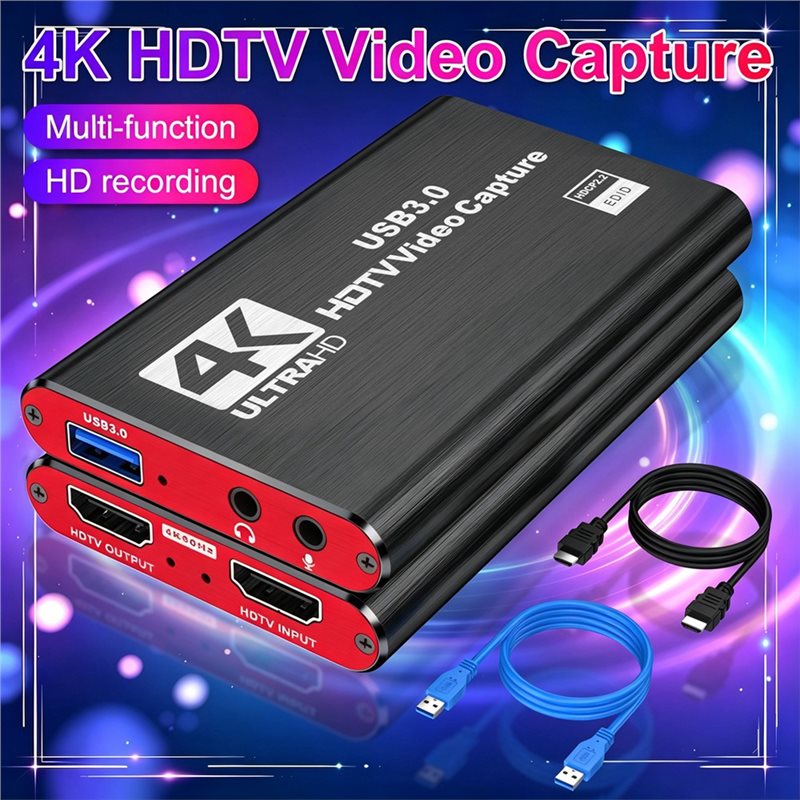 AT82-PC Kaydı İçin Oyun 4K USB - Capture Card Hdmi incelemesi ve fiyatı