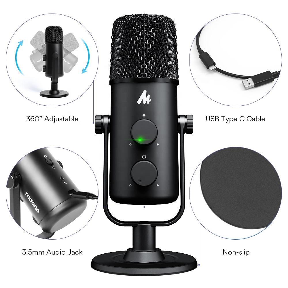 MAONO USB - Tip C PC Stüdyo Ko - Gaming Microphone incelemesi ve fiyatı