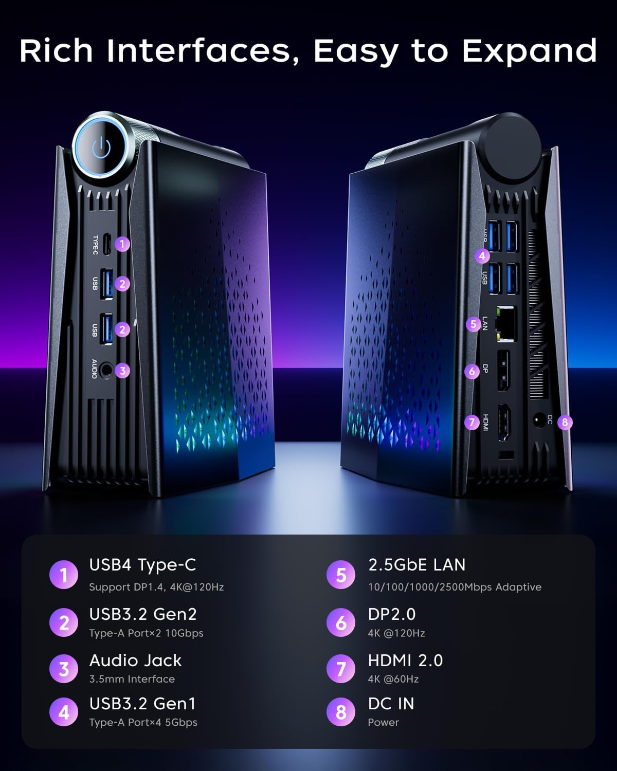KAMRUI Gaming Mini PC Ryzen 7  - Pc Gaming Ryzen incelemesi ve fiyatı