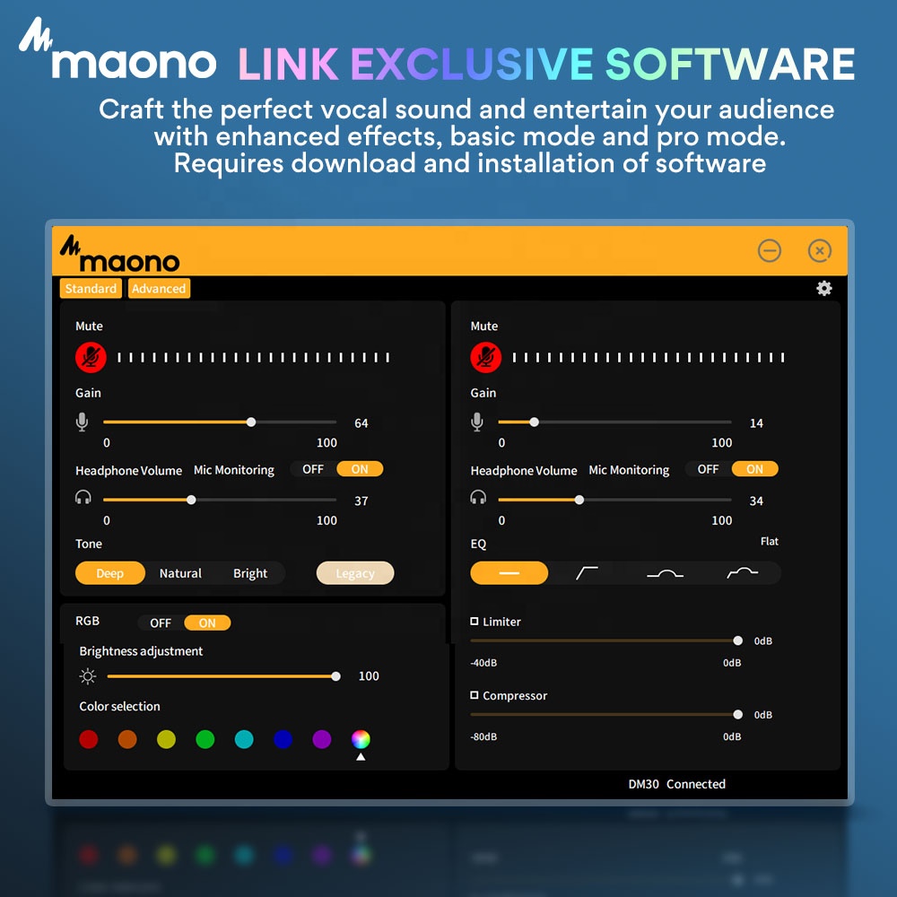 Maono DM30 Programlanabilir RG - Gaming Microphone incelemesi ve fiyatı