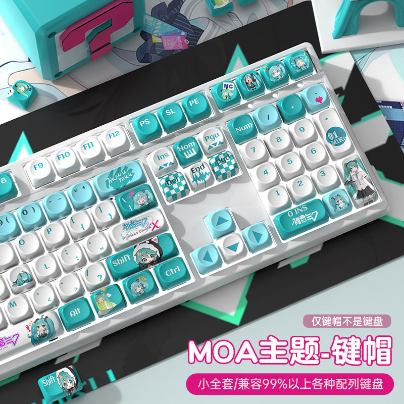 Anime Mekanik Klavye Klavye Tu - Pc Gaming Hatsune Miku incelemesi ve fiyatı