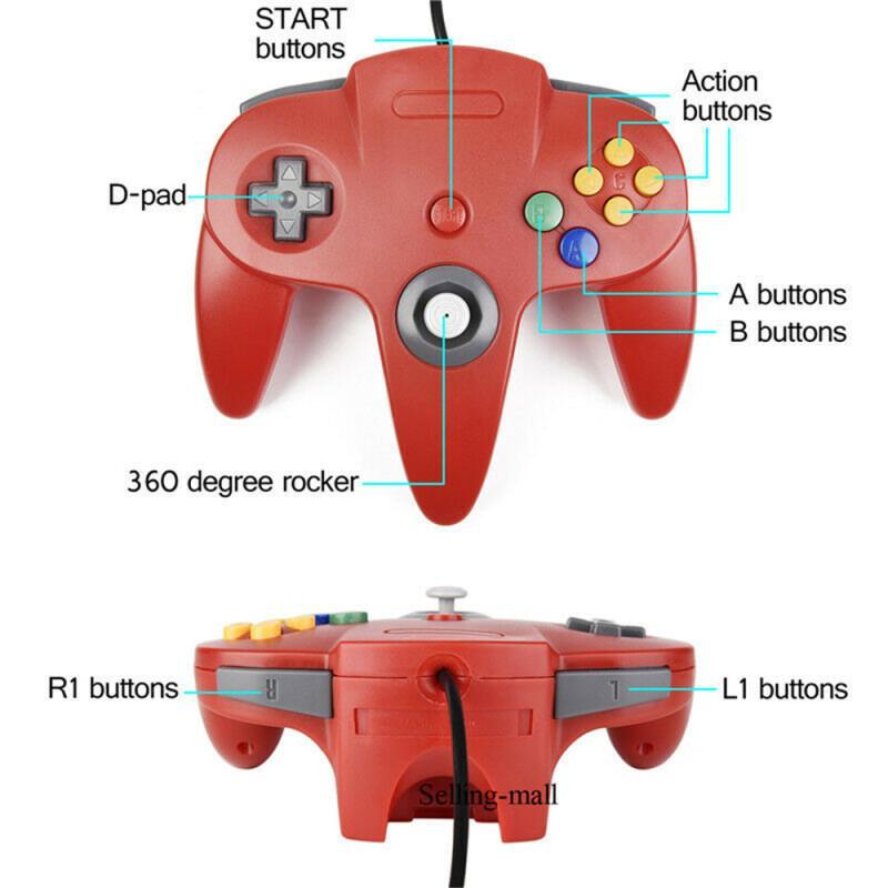 N64 Denetleyici Klasik USB Kab - Pc Gaming Emulator incelemesi ve fiyatı