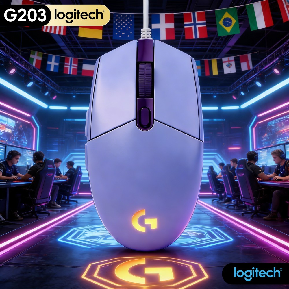 Logitech G203 Kablolu Oyun Mou - Logitech Mouse G203 incelemesi ve fiyatı
