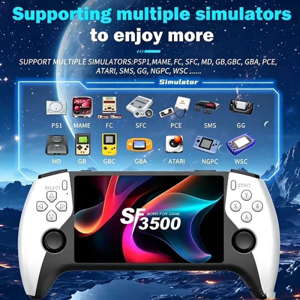 SF3500 5 inç El Oyun Konsolu,  - Pc Gaming Emulator incelemesi ve fiyatı